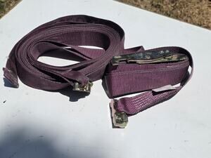 Aviation Aircraft Cargo Restraint Tie Down Strap ETSO-C172 Purple OCB Buckle...